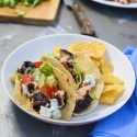 30 Minute Balsamic Salmon Burger Tacos