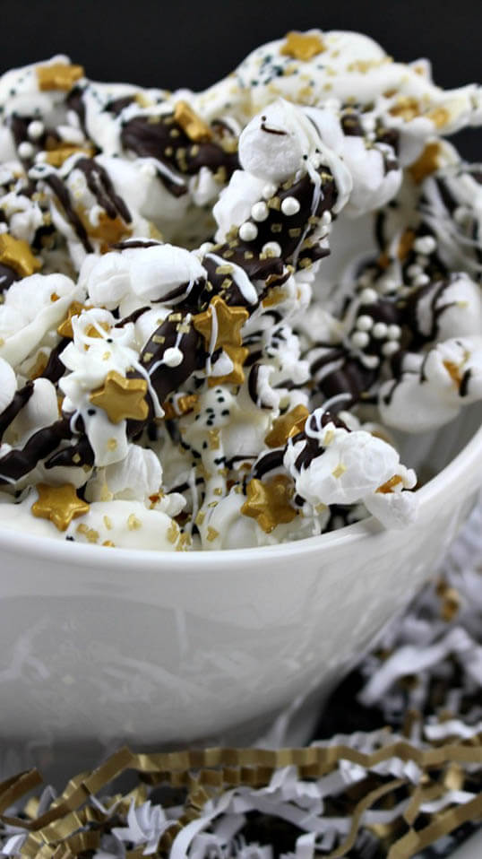 New Year’s Eve Popcorn, 101 New Years Food Ideas 
