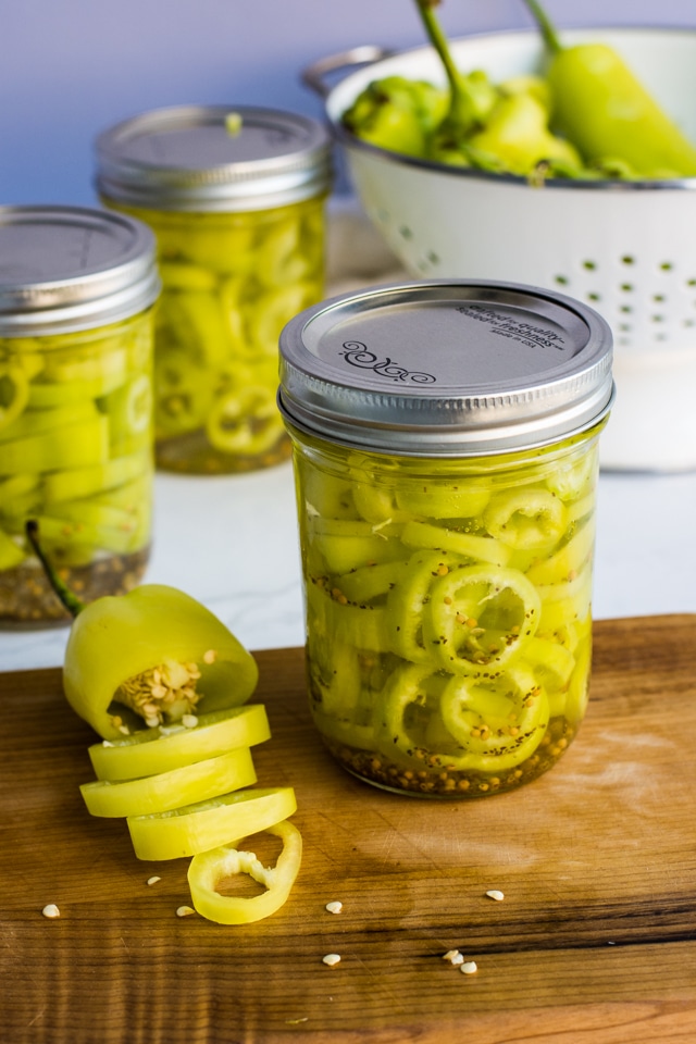 How To Pickle Banana Peppers | The Adventure Bite