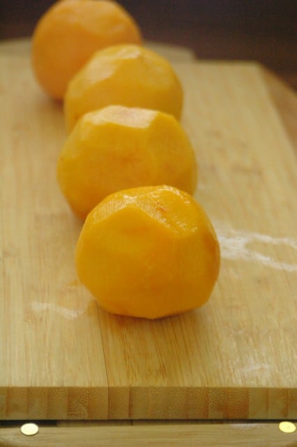 Sweet Mascarpone Peach Tart