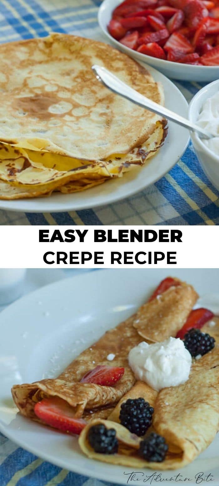 Easy Blender Crepes Recipe