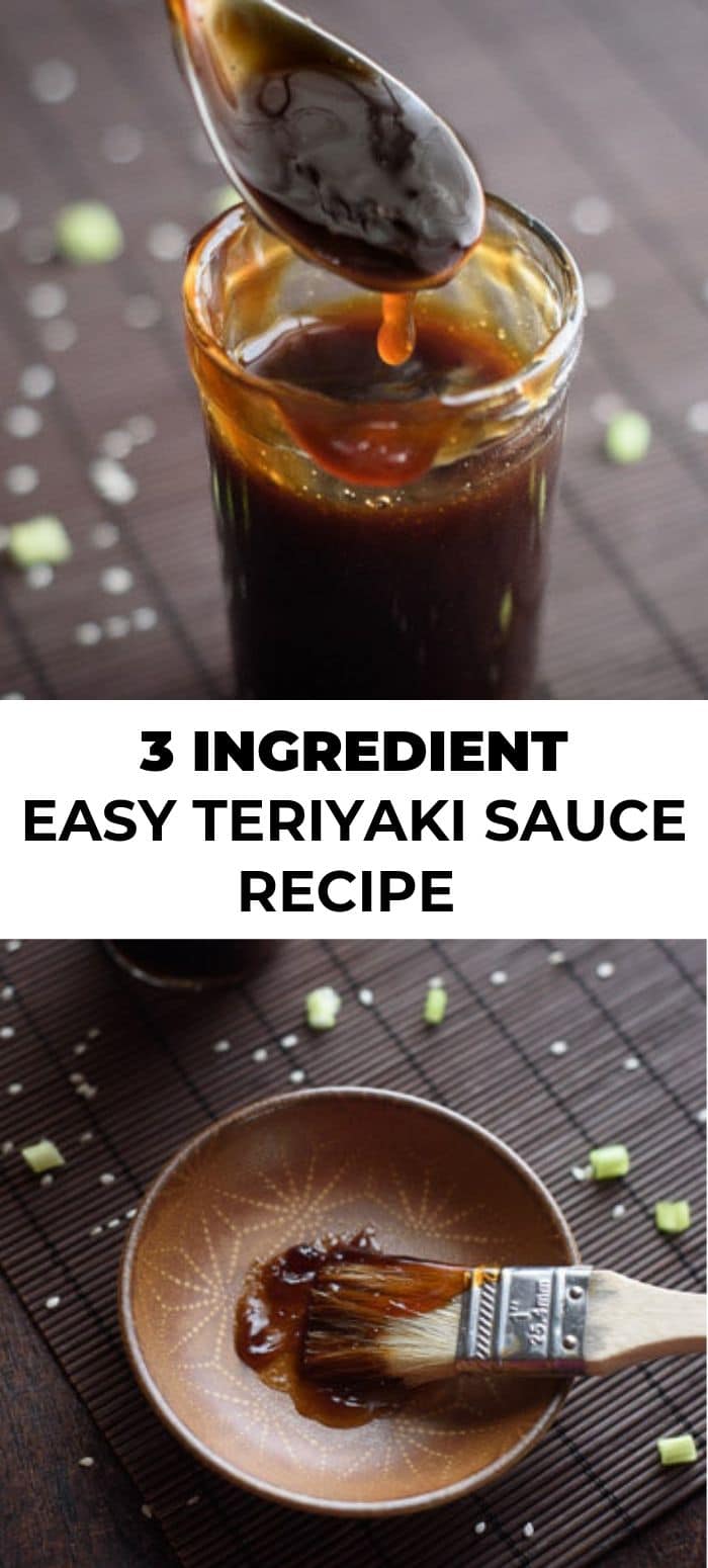 3 Ingredient Best Homemade Teriyaki Sauce Recipe | The Adventure Bite