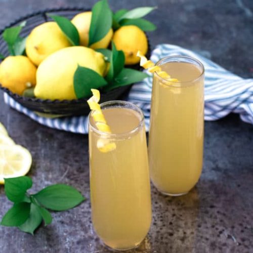 French.45 Cocktail Recipe The Adventure Bite