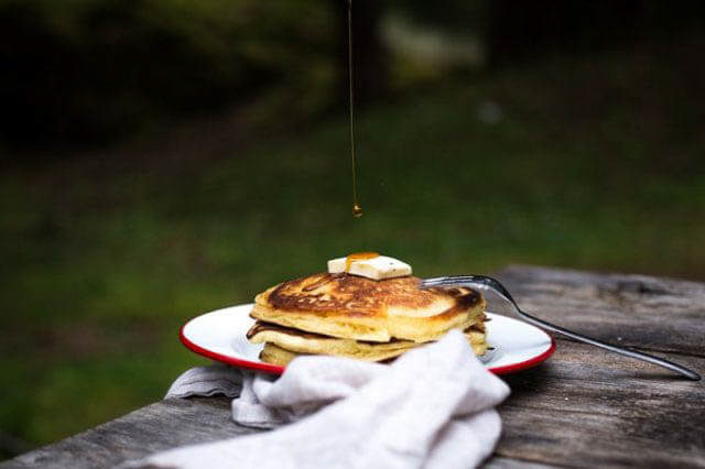 Mason Jar Camping Pancakes