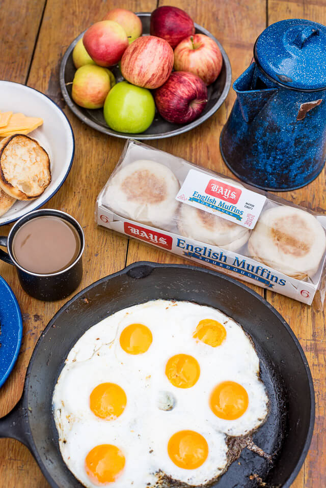 Camping Breakfast Sandwich The Adventure Bite