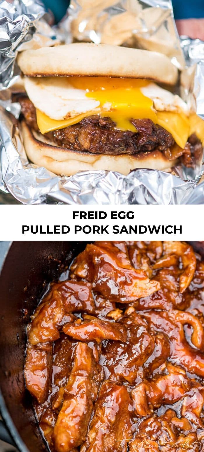 Camping Breakfast Sandwich The Adventure Bite