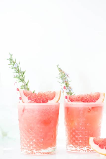 Rosemary Grapefruit Gin Cocktail 