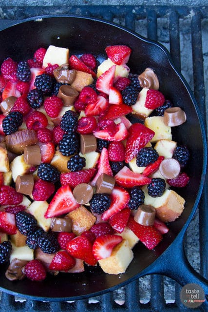  Pound Cake and Berry Skillet