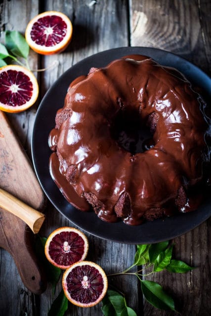 dark chocolate bundt cake 