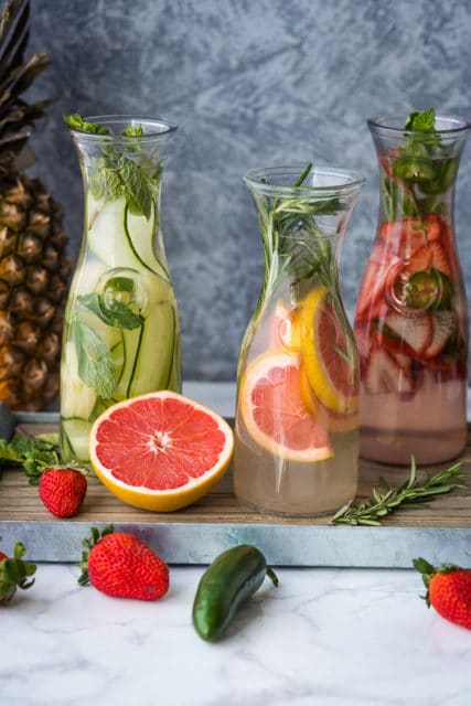 Infused coconut water recipes