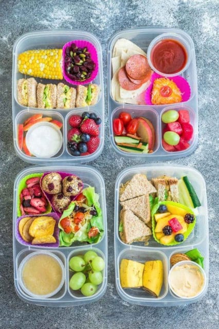 Back to school lunches 