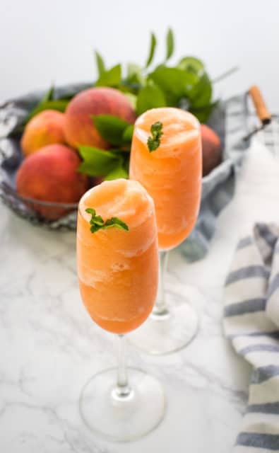 Peach Bellini Recipe - Peach Recipes