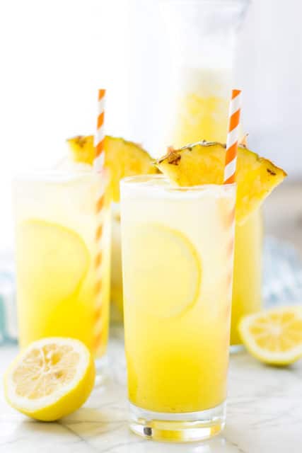  Pineapple Ginger Lemonade