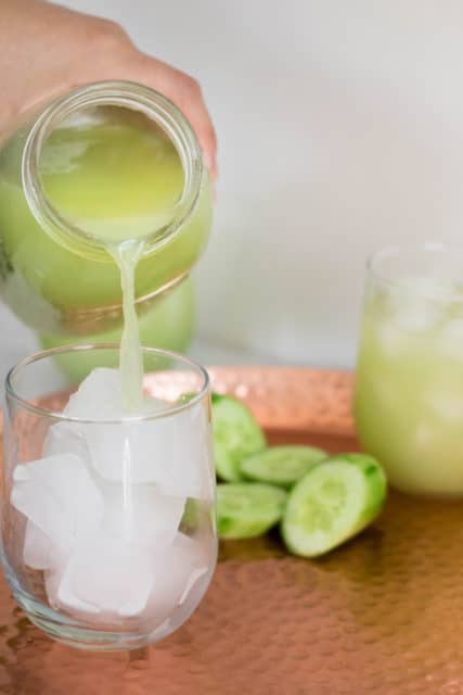 Cucumber Grape Lemon Cooler