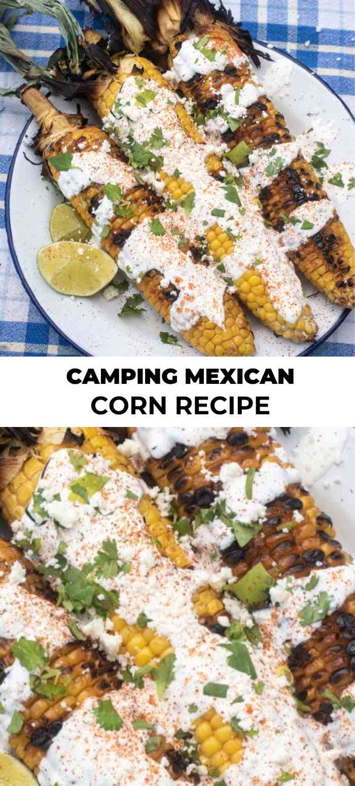 Camping Mexican Corn Recipe The Adventure Bite