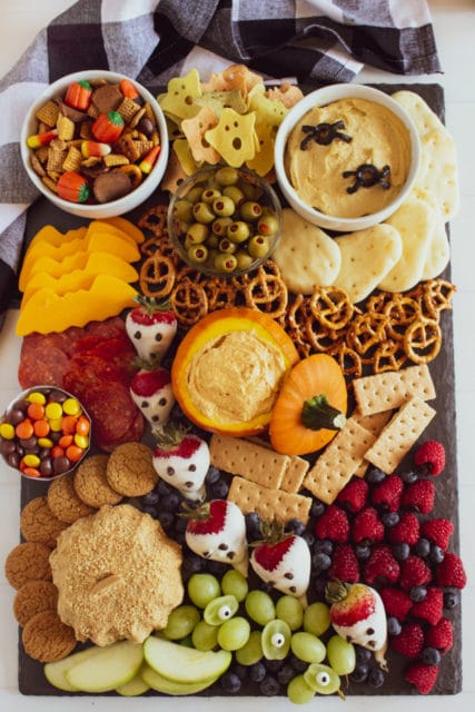 Halloween Appetizer Snack Board