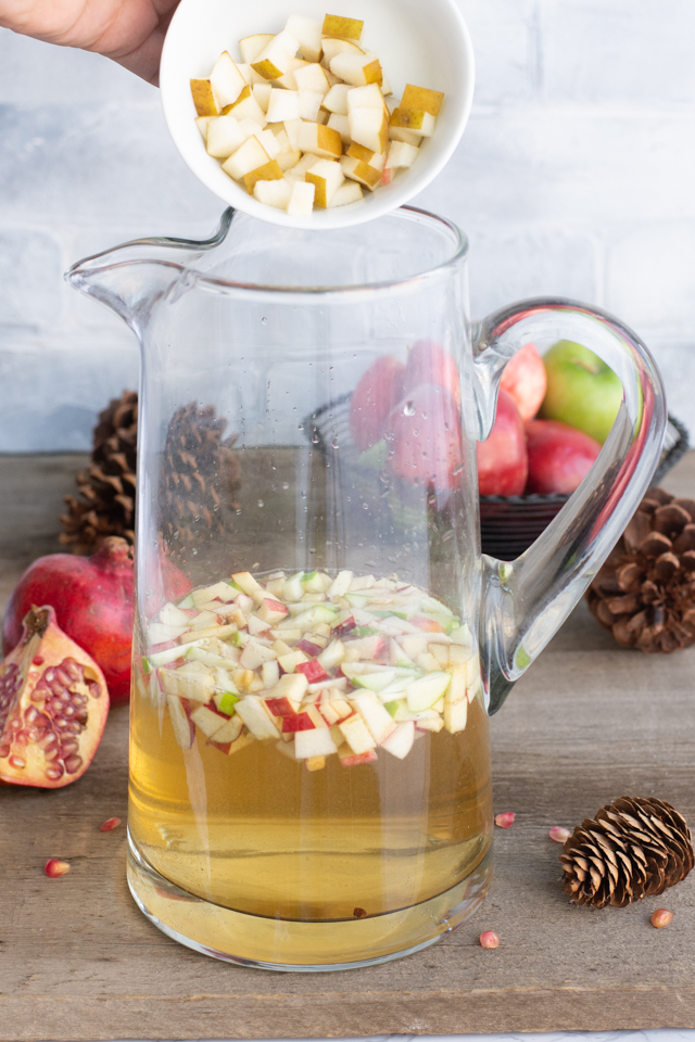 Easy White Wine Sangria Recipe For a Crowd The Adventure Bite