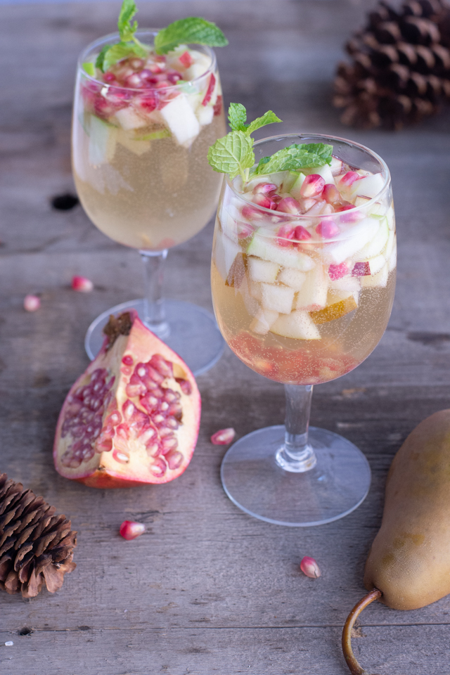 Easy White Wine Sangria Recipe For a Crowd The Adventure Bite