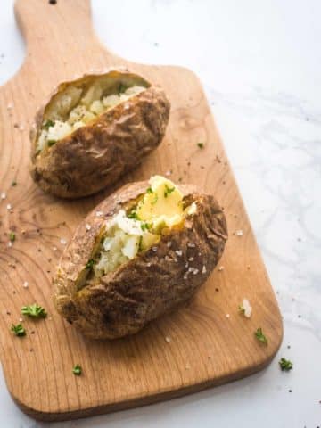baked potato in air fryer