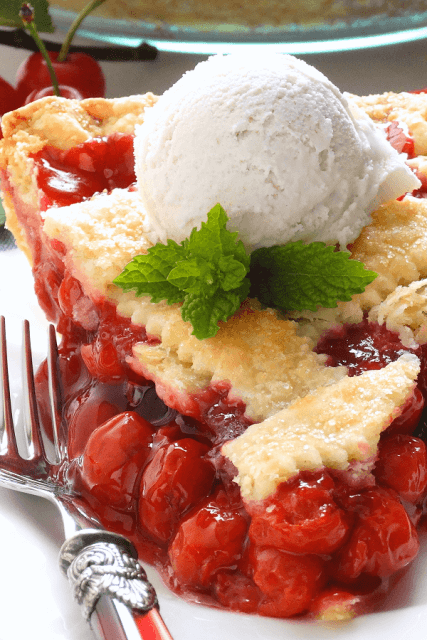 classic fresh cherry pie, 12 HOLIDAY PIES YOU’VE GOTTA MAKE THIS YEAR
