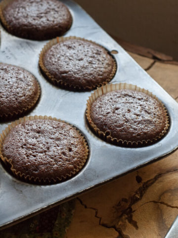 Chocolate Buttermilk Olive Oil Cupcakes: The perfect chocolate cupcake!