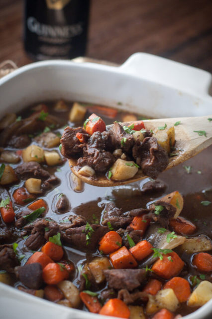 Slow Cooker Irish Beef Stew | The Adventure Bite