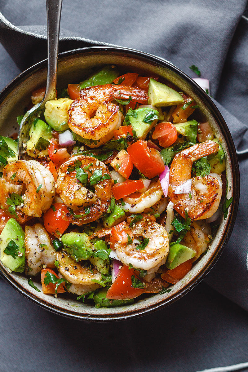 shrimp avocado salad recipe 