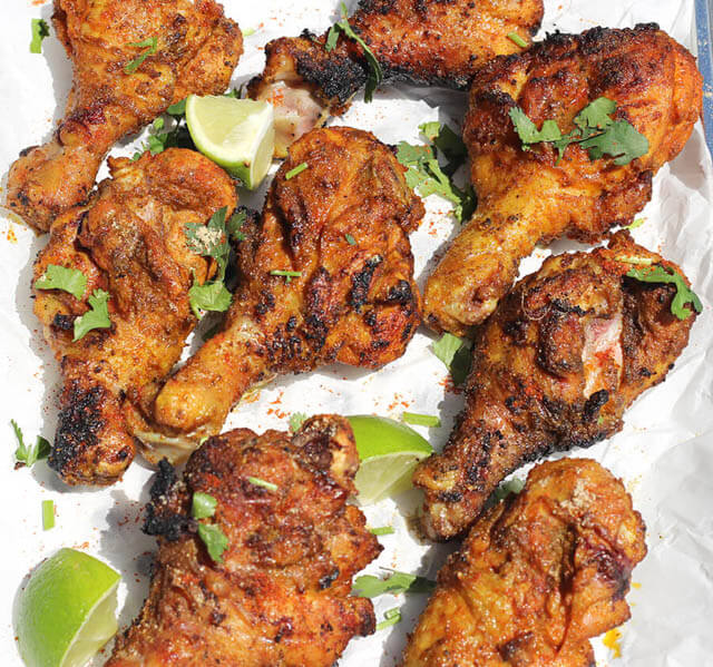 tandoori style grilled chicken 