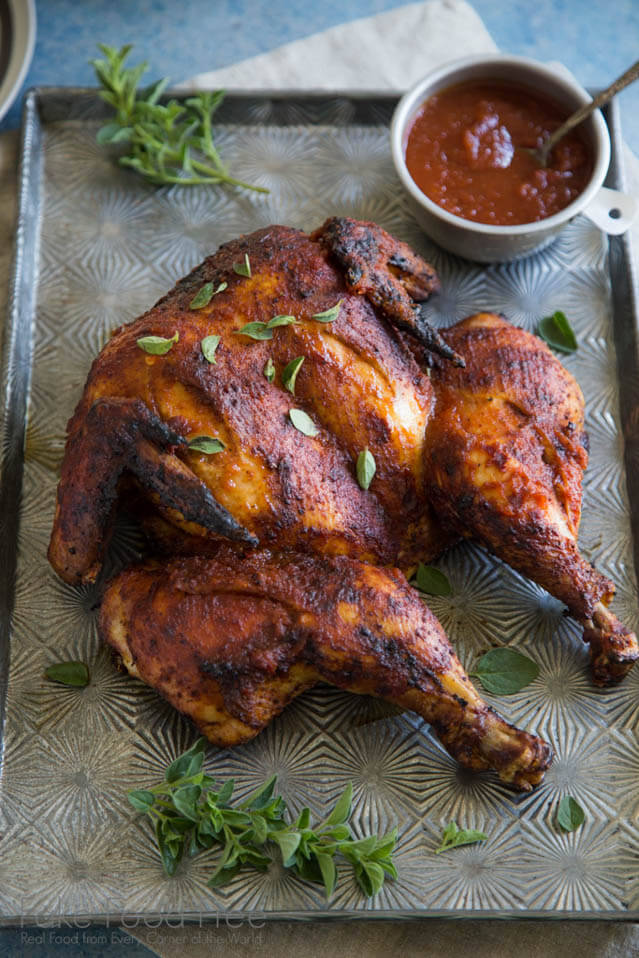 grilled whole chicken 